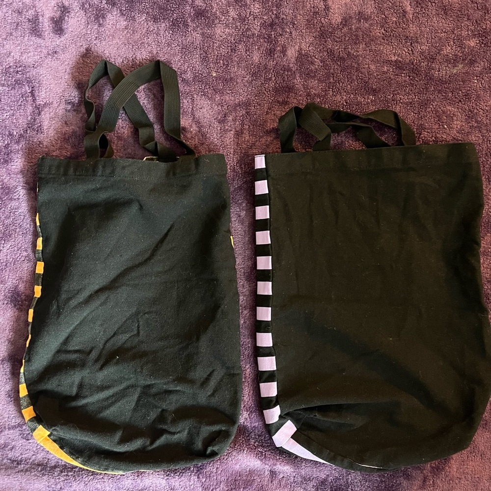 Striped Tote Bags - Picture 2 of 2